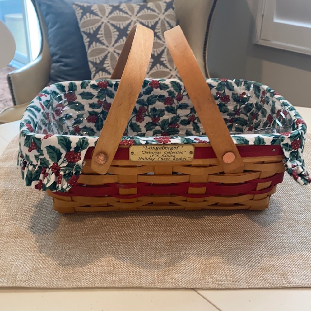 Longaberger Christmas Collection Basket!